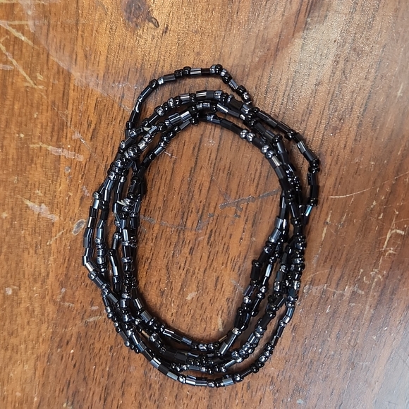 5/$25๐ดLot of 6 Boho Black, Blue, Turquoise, Green Bracelets - Picture 5 of 6